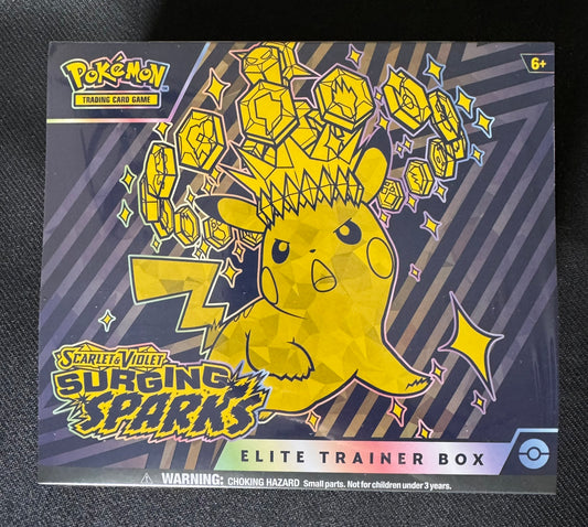 Surging Sparks Elite Trainer Box Sealed - SV08