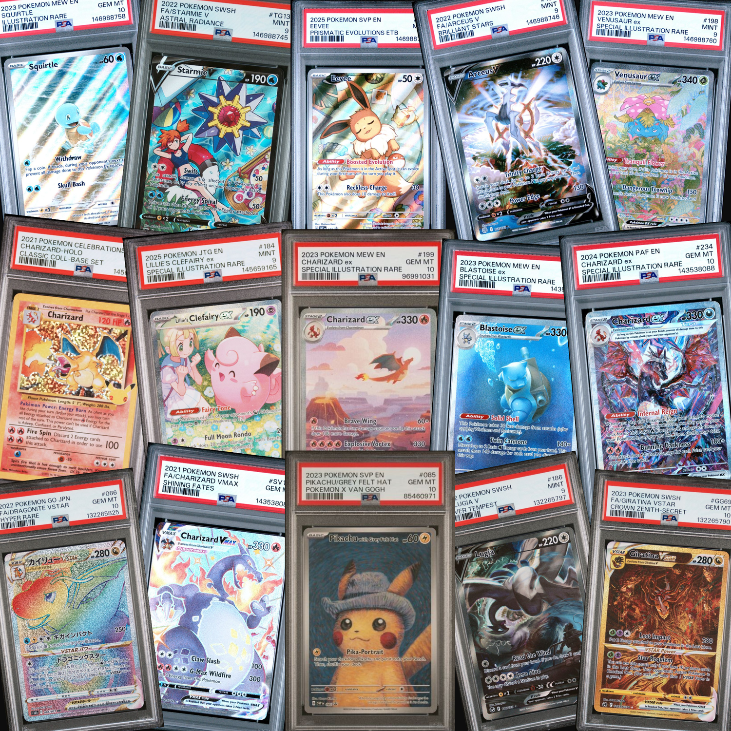 Graded Pokemon Cards
