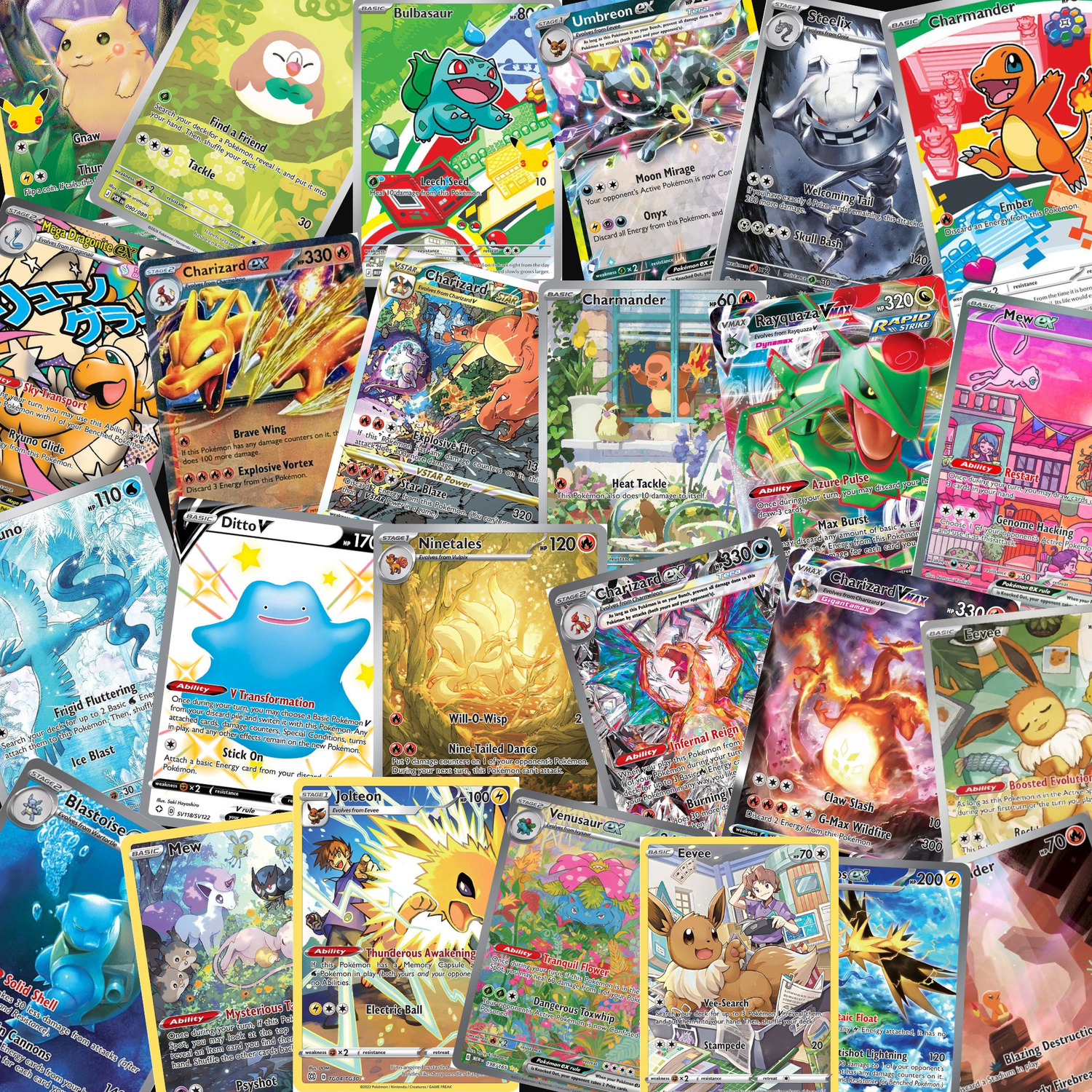 Single Pokemon Cards