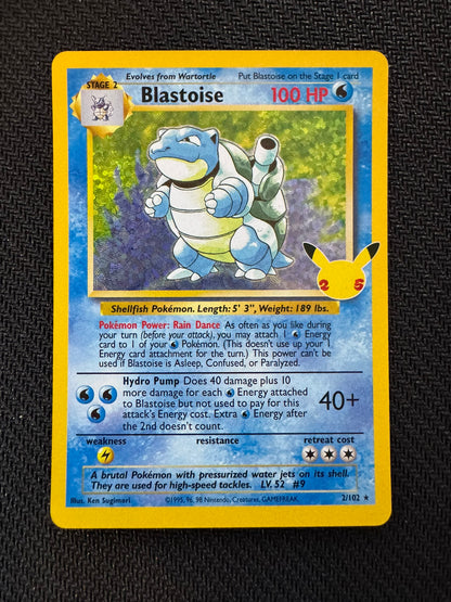 Celebrations Blastoise Lightly Played (LP)