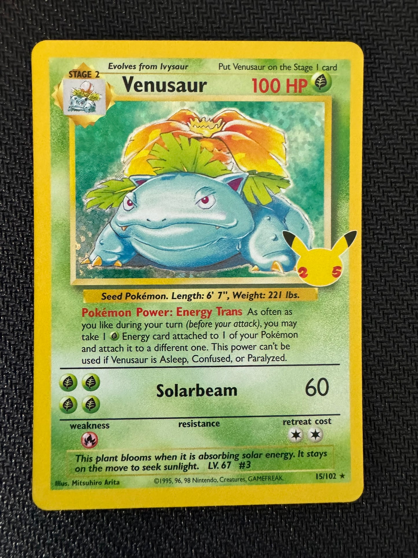 Celebrations Venusaur Celebrations Classic Collection NM