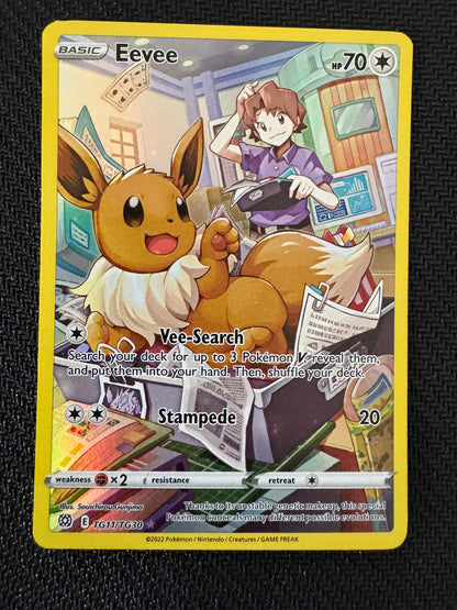 Eevee TG11 Lost Origin Trainer Gallery English NM