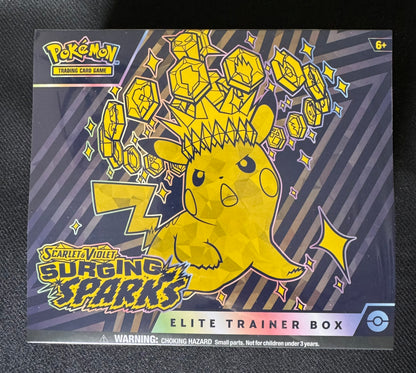 Surging Sparks Elite Trainer Box Sealed - SV08