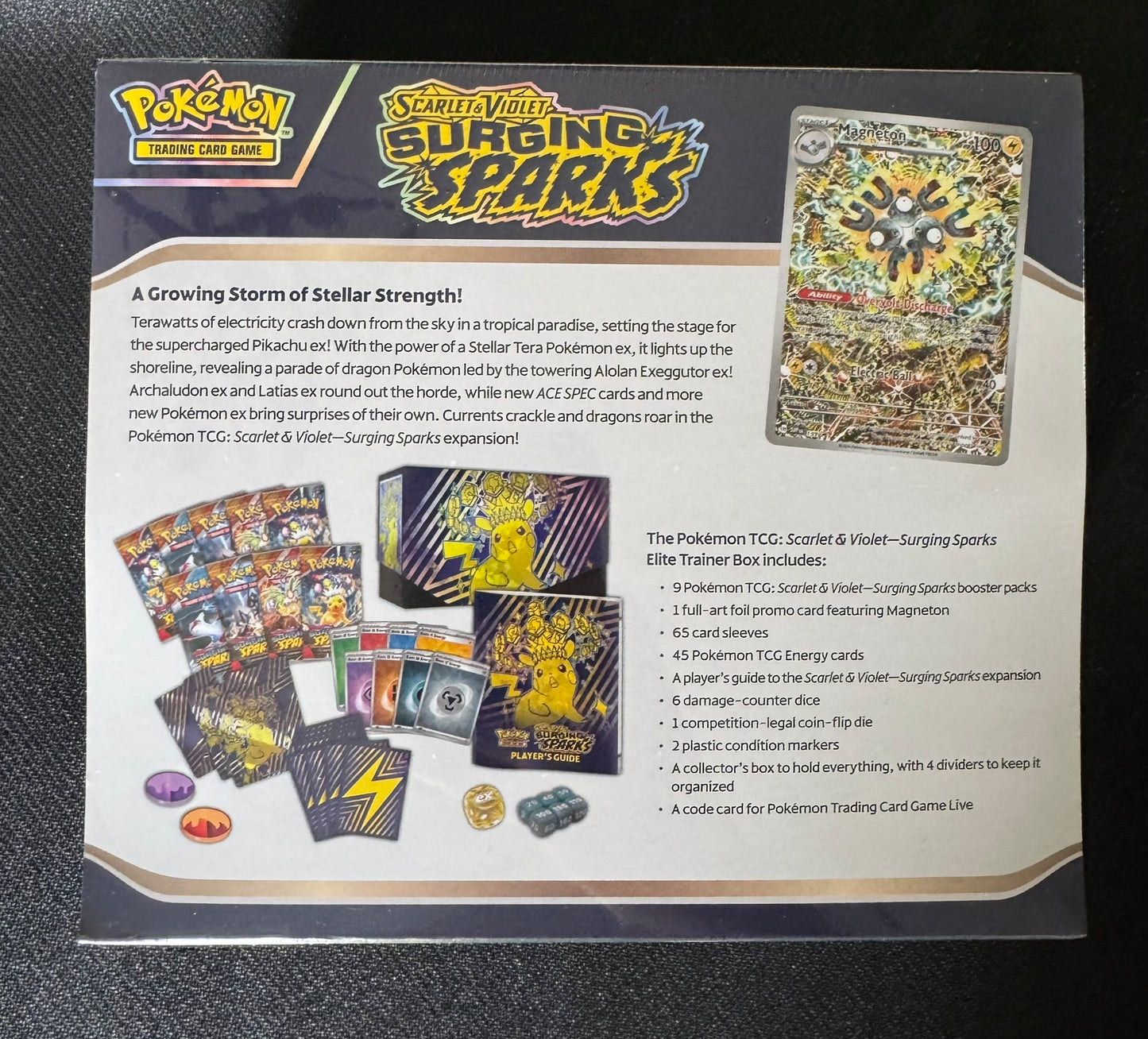 Surging Sparks Elite Trainer Box Sealed - SV08