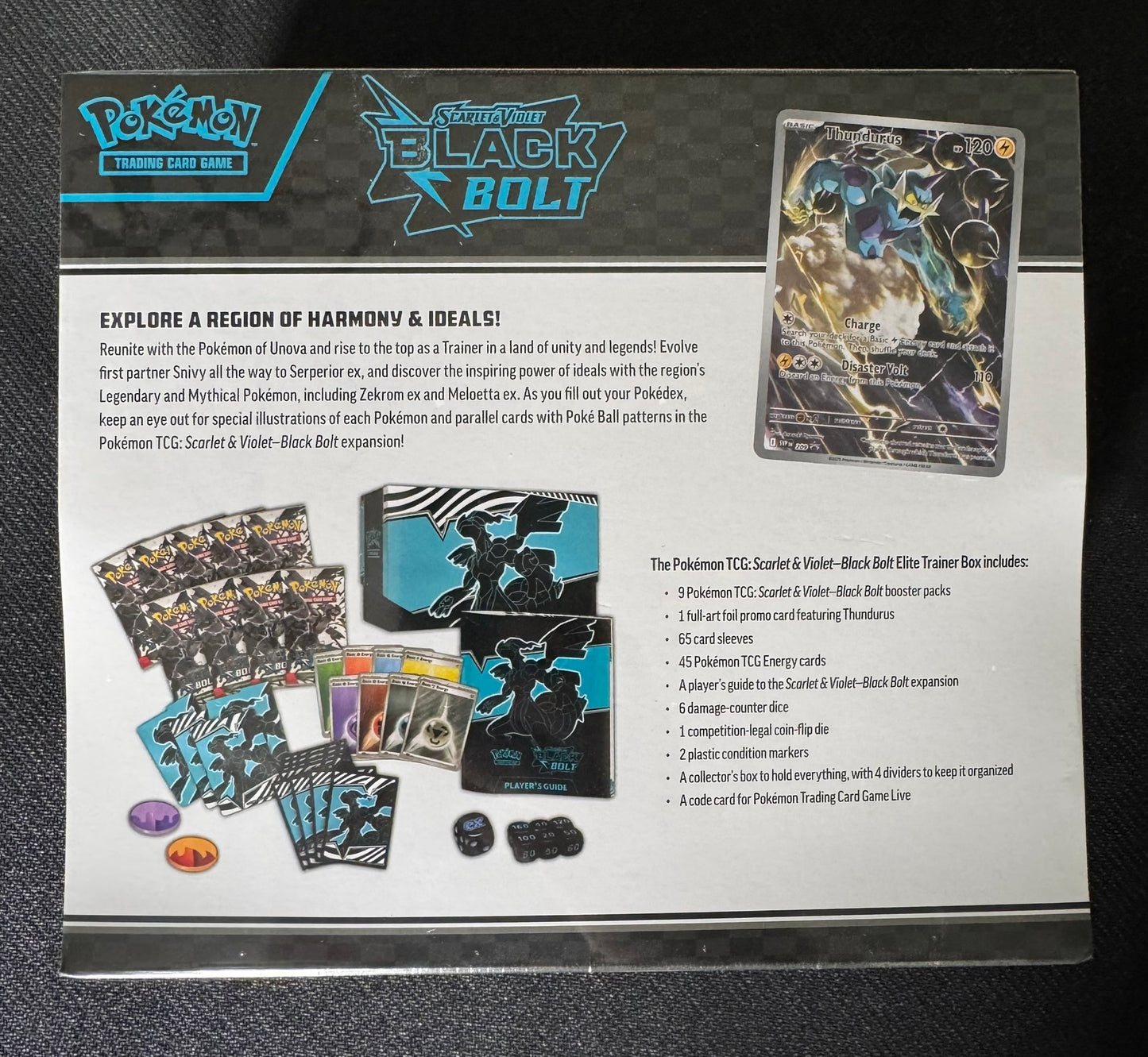Black Bolt Elite Trainer Box SV:Black Bolt (BLK)
