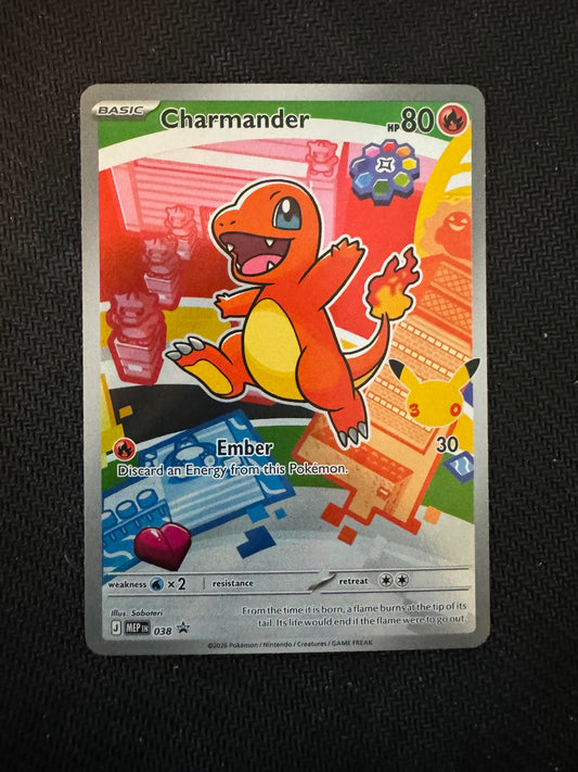 Charmander 1st Partner Pack MEP 038 Promo NM