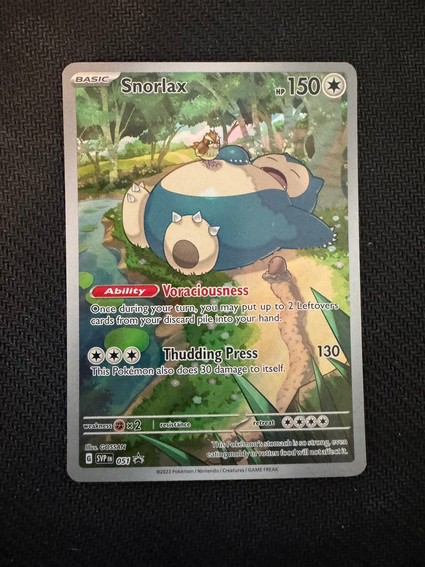 Snorlax SVP 051 Promo NM