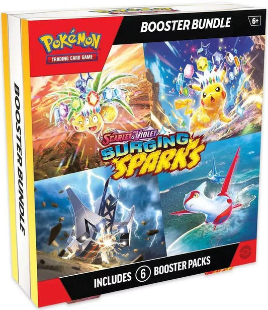 Surging Sparks Booster Bundle - 6 Booster Packs